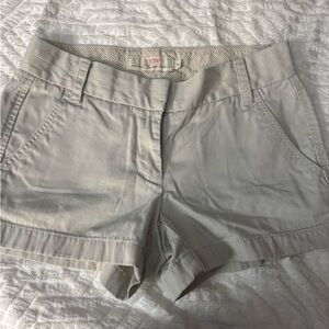 J. Crew Women's Light Khaki Chino Shorts
